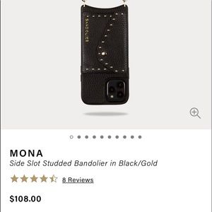 Bandolier XS Max Mona Side Slot phone case